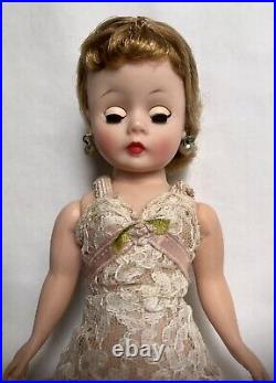 Vintage Madame Alexander Blonde Cissette Doll withChemise & Jewelry LOVELY