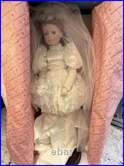 Vintage Madame Alexander Bride Porcelain Doll Limited Edition 1989