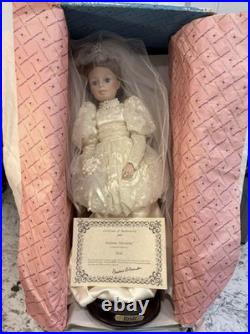 Vintage Madame Alexander Bride Porcelain Doll Limited Edition 1989