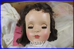 Vintage Madame Alexander Brunette Bride Doll BUNDLE