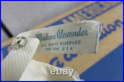 Vintage Madame Alexander Brunette Bride Doll BUNDLE