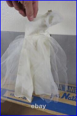 Vintage Madame Alexander Brunette Bride Doll BUNDLE