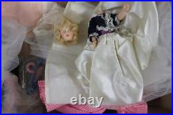 Vintage Madame Alexander Brunette Bride Doll BUNDLE