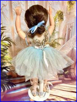 Vintage Madame Alexander Brunette Elise Ballerina In Blue International Buyers