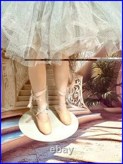 Vintage Madame Alexander Brunette Elise Ballerina In Blue International Buyers