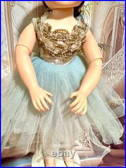 Vintage Madame Alexander Brunette Elise Ballerina In Blue International Buyers