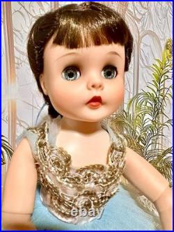Vintage Madame Alexander Brunette Elise Ballerina In Blue International Buyers