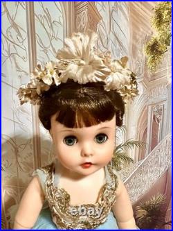 Vintage Madame Alexander Brunette Elise Ballerina In Blue International Buyers