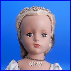 Vintage Madame Alexander CINDERELLA DOLL 14 Margaret Hard Plastic 1950s SLIPPERS