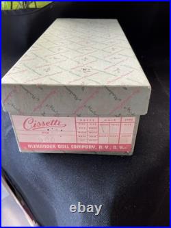 Vintage Madame Alexander CISSETTE Doll in Original BOX Brown Hair Blue Eyes