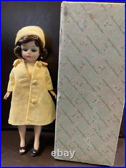 Vintage Madame Alexander Cissette As Jacqueline Kennedy In Yellow Dress & Coat