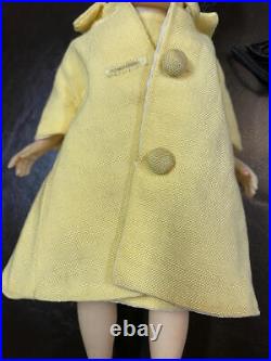 Vintage Madame Alexander Cissette As Jacqueline Kennedy In Yellow Dress & Coat