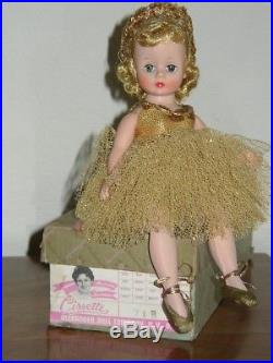 Vintage Madame Alexander Cissette Ballerina Doll 9 Tall With As Is Box
