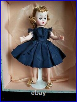 Vintage Madame Alexander Cissette Doll #931 Reversible #941 Navy Taffeta Dress