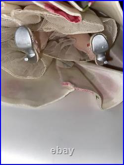 Vintage Madame Alexander Cissette Doll In Rare Camellia Gown, Velvet Coat, Shoes