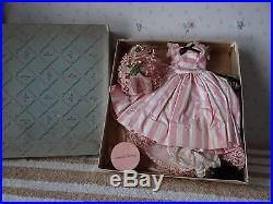 Vintage Madame Alexander Cissy Complete Dress Outfit with Rare Hat in Box