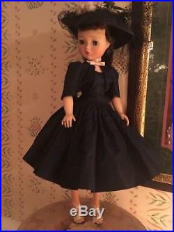 Vintage Madame Alexander Cissy Doll 20 1950s Tagged Dress Lovely