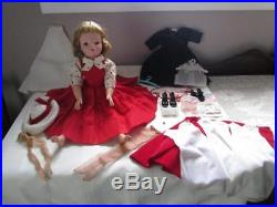 Vintage Madame Alexander Cissy Doll Dressed + Add'l Clothes Shoes Stockings Lot