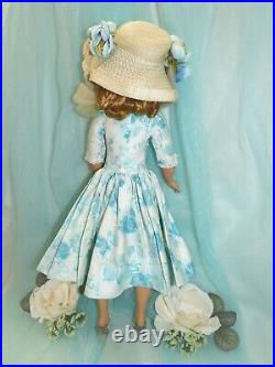 Vintage Madame Alexander Cissy Doll In 1958 Tagged Camellia Dress
