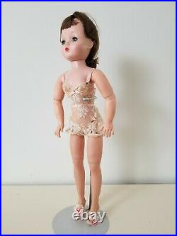 Vintage Madame Alexander Cissy Doll Nude with Lace Chemise Outfit HHF 1950s