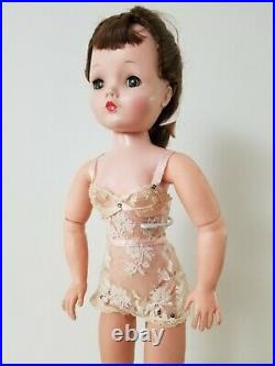 Vintage Madame Alexander Cissy Doll Nude with Lace Chemise Outfit HHF 1950s