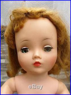 Vintage Madame Alexander Cissy doll TLC, restore, still Nice
