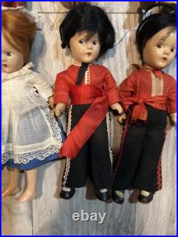 Vintage Madame Alexander Composition 9 Little Betty Doll Most Tagged 1930's