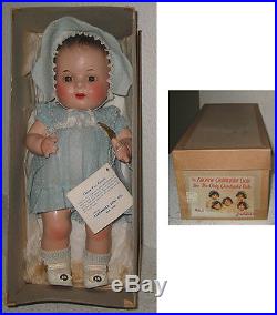 Vintage Madame Alexander Dionne Quintuplet Doll Marie Hangtag Box
