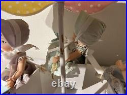 Vintage Madame Alexander Dionne Quintuplets 75 Anniversary 5 Dolls with Carousel