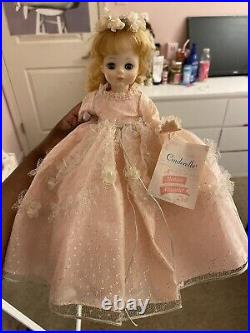 Vintage Madame Alexander Doll #1546 CINDERELLA in PINK with TAG GORGEOUS