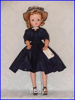 Vintage Madame Alexander Doll, Cissy, 20 Inches, 1955, Tagged, All Original, EC