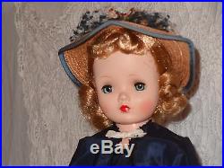 Vintage Madame Alexander Doll, Cissy, 20 Inches, 1955, Tagged, All Original, EC