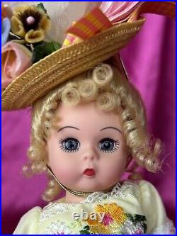 Vintage Madame Alexander Doll Forget Me Not Garden Party Collection RARE #28465