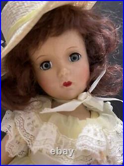Vintage Madame Alexander Doll Princess Margaret Rose 15 Tall 1940's