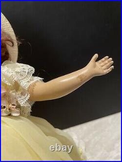 Vintage Madame Alexander Doll Princess Margaret Rose 15 Tall 1940's