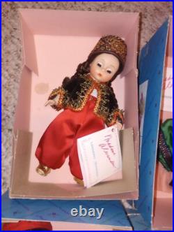 Vintage Madame Alexander Dolls 1970s. International 8 Dolls. Lot Of 11 Dolls