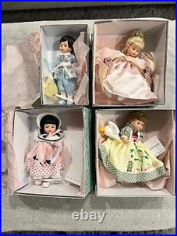 Vintage Madame Alexander Dolls (4) 39045, 34020, 35630, 35615. Original box