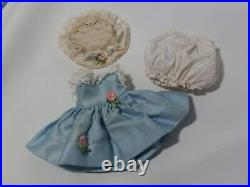 Vintage Madame Alexander Dolls, 8 Inch Doll With Case And Wardrobe