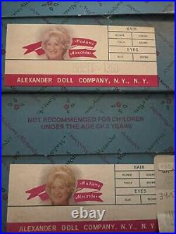 Vintage Madame Alexander Dolls Lot Of 11 FREE SHIPPING