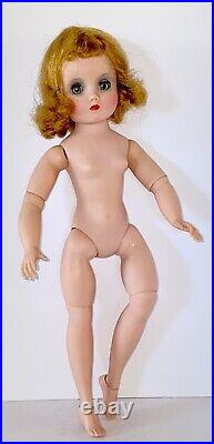 Vintage Madame Alexander ELISE 16 Doll Hard Plastic Head w Jointed Vinyl Body