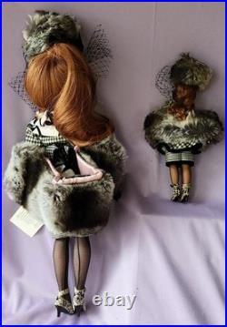 Vintage Madame Alexander Ebony Ivory Houndstooth Doll Cissy Cissette Lmited Ed