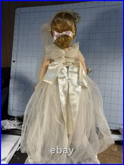 Vintage Madame Alexander Elise Blonde Bride Doll 15-16 No Box 1950-1959 Beauty