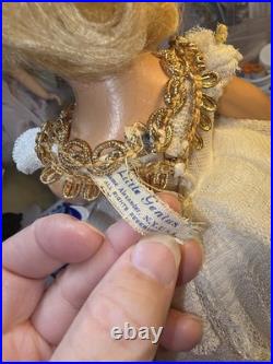 Vintage Madame Alexander Fairy Queen Doll 14 1/2 Composition Mistagged Dress