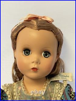 Vintage Madame Alexander Girl Doll 14 Tall