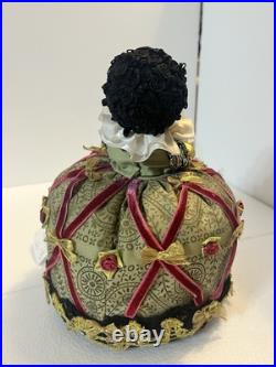 Vintage Madame Alexander Gold Elizabethan Pincushion Doll 25645 Sleeping Eyes