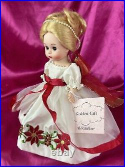 Vintage Madame Alexander Golden Gift Doll Wendy 8 Christmas #40305 LE 450 2004