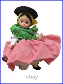 Vintage Madame Alexander International Dolls Lot Of 10 + Accessories + Boxes
