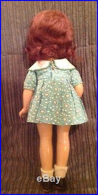 Vintage Madame Alexander Jane Withers Composition Doll Great With Shirley Temple