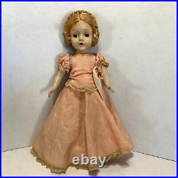 Vintage Madame Alexander Karen Ballerina Doll 15 Tall Outfit WORN