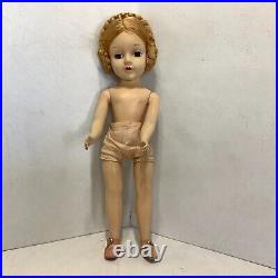 Vintage Madame Alexander Karen Ballerina Doll 15 Tall Outfit WORN